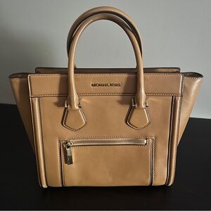 Michael Kors Colette Tan Satchel